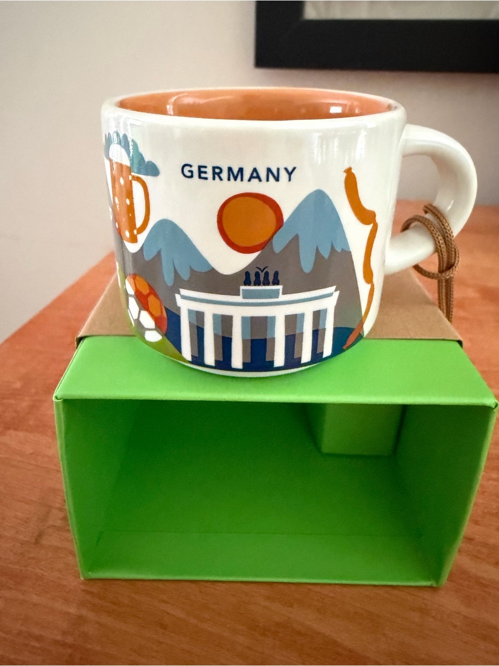 Starbucks 2oz You Are Here Germany Ornament
